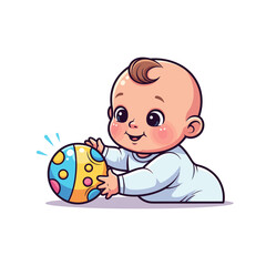 cute baby icon very cool design