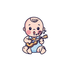 cute baby icon very cool design