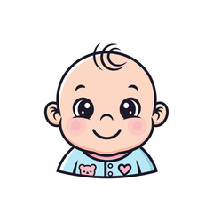 cute baby icon very cool design