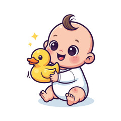 cute baby icon very cool design