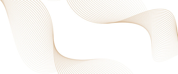 Vector technology abstract wave lines with flowing background