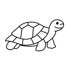 line vector turtle 