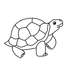 line vector turtle 