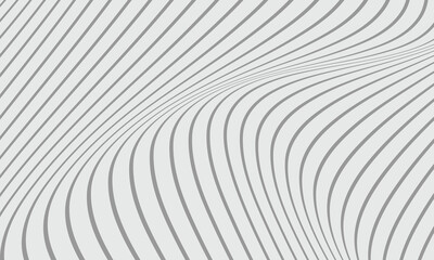 abstract grey thin line wavy pattern suitable for background.