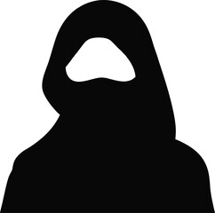 A collection of stylized illustrations showcasing women wearing hijabs in settings and activities, highlighting diversity and everyday life.