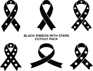 Patriotic Ribbon and Bow Silhouette Collection

