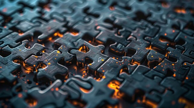 No two pieces are alike requiring a diverse set of skills and perspectives to complete the cryptographic challenge.