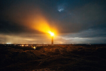 Lighthouse by light