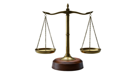 Balance Scale Equilibrium Weighing Justice System Concept