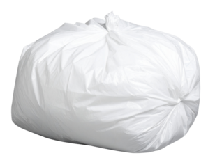 Deployed Car Airbag, Isolated on Transparent Background