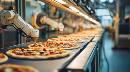 Automated pizza production line (1)