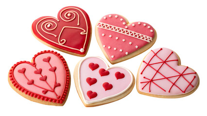 Valentine cookies PNG Image