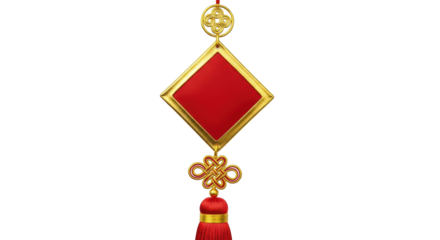 Isolated Chinese Ornament