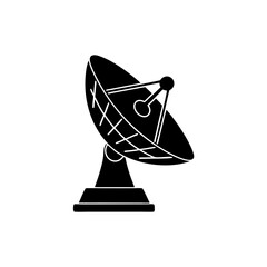 creative details Outline silhouette Radar Icon vector illustration 