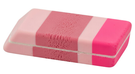 Isolated Pink Eraser