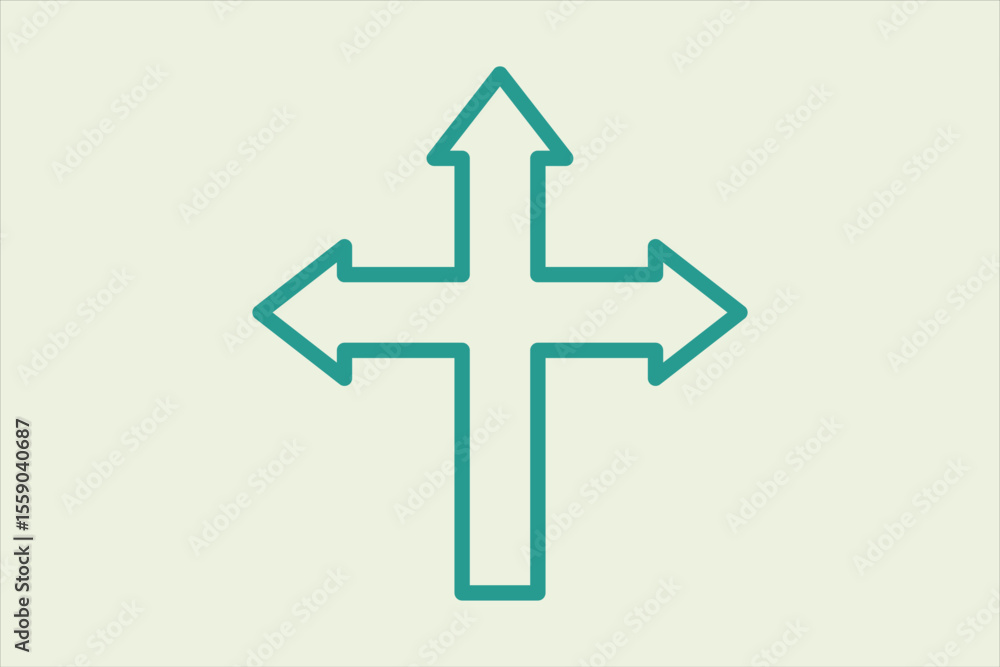 Poster direction icon. icon related to ui elements. suitable for web site, app, user interfaces,element, pr