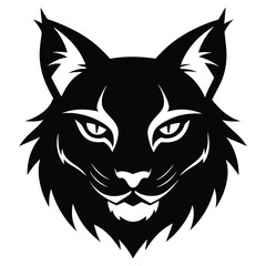 Stylized black iguana head emblem. Vector graphic of a spiky reptile mascot for a team or brand. Fierce lizard silhouette logo