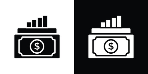 capital gain icon vector design element vector eps 10