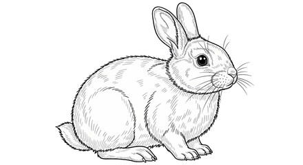 Isolated Rabbit