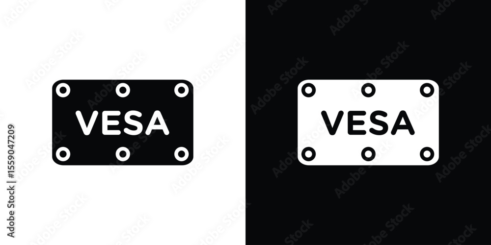 Poster vesa icon vector design element vector eps 10