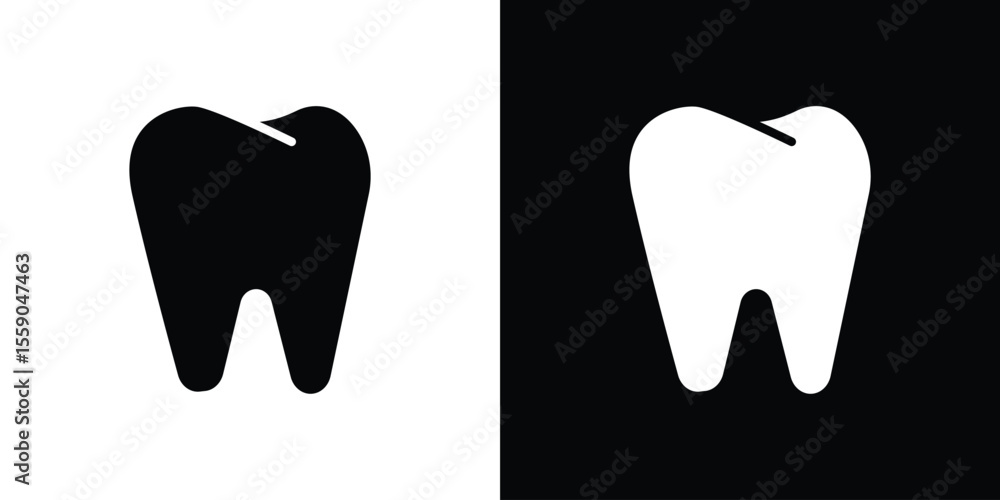 Poster Tooth icon vector design element vector eps 10