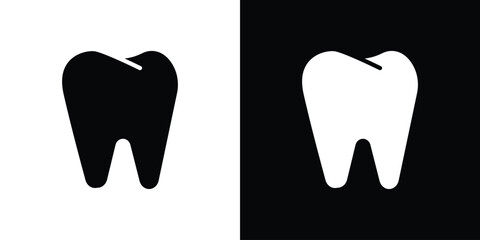 Tooth icon vector design element vector eps 10