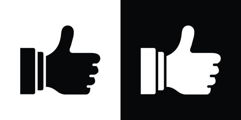 Thumb up icon vector design element vector eps 10