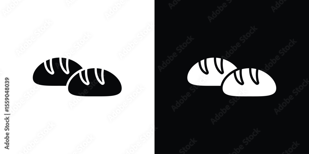 Poster steamed bread icon vector design element vector eps 10