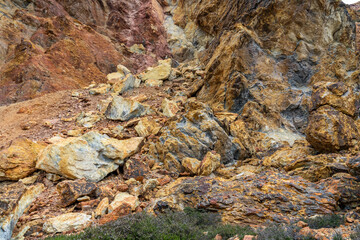 The ancient coppermin of Parys Mountain Anglesey North Wales