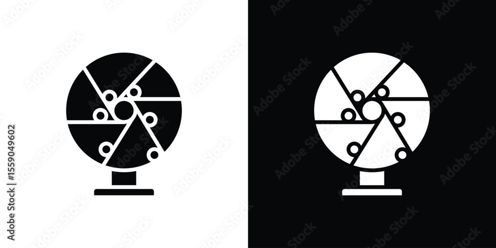 Poster perpetual motion icon vector design element vector eps 10