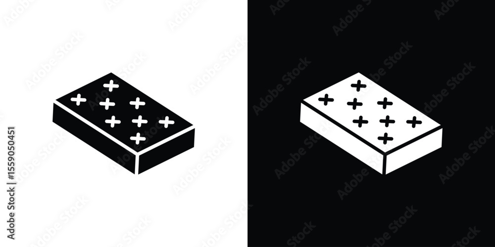 Poster mattress icon vector design element vector eps 10