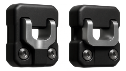 Clamp blocks with flame-retardant materials are designed for high-risk areas, such as near a home fireplace or furnace.