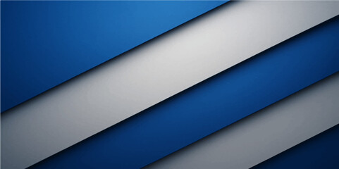 Modern Blue Technology Abstract with Layered Angles and Shiny Highlights.
