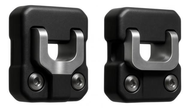 Clamp blocks with flame-retardant materials are designed for high-risk areas, such as near a home fireplace or furnace.