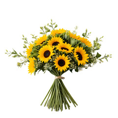 bouquet of sunflowers