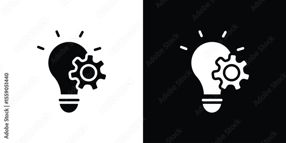 Poster implementation icon vector design element vector eps 10