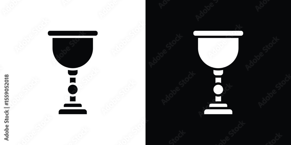 Poster goblet icon vector design element vector eps 10