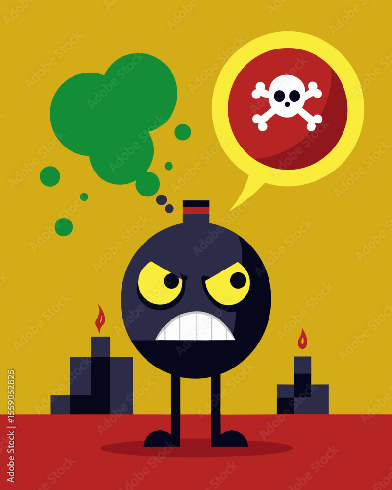 Poster with each retort the toxicity level in the room increased making it difficult to even stand in the s