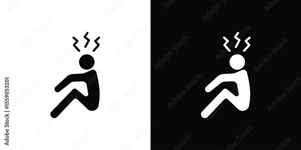 Poster depression icon vector design element vector eps 10