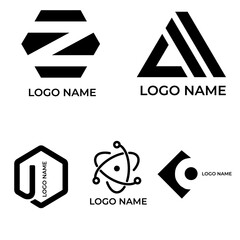 An abstract circular tech icon with futuristic connection lines. Perfect for digital products, AI startups, and innovative branding.
