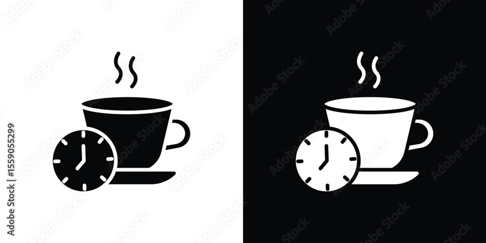 Poster break icon vector design element vector eps 10