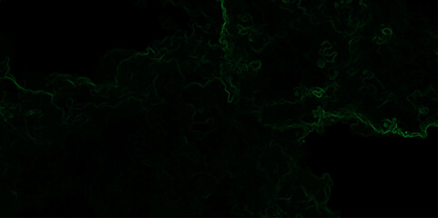  Abstract dark background with glowing green plasma-like tendrils, with swirling energy or electrical currents foggy, mysterious atmosphere. Futuristic, sci-fi aesthetic digital artwork, tech visuals