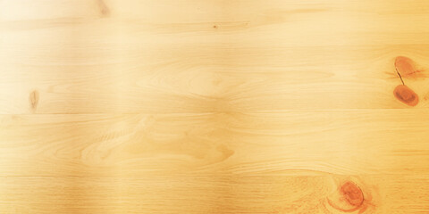 Natural Light Wood Surface with Smooth Grain Texture – Vintage Plank Background for Product Presentation, Table Mockups, Website Headers, or Rustic Design Use
