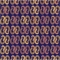 Repeating abstract pattern in warm tones on a dark background perfect for design
