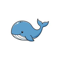 Cute sea creature icons very cool design