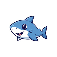 Cute sea creature icons very cool design