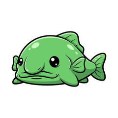 Cute sea creature icons very cool design