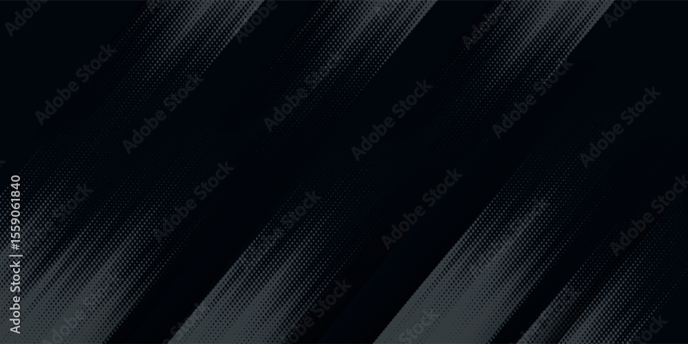 Poster abstract dark grey and black background with cut layered 3d design and space for text