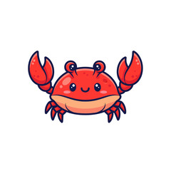 Cute sea creature icons very cool design