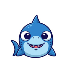 Cute sea creature icons very cool design